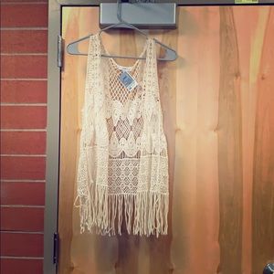 Bohemian styled vest